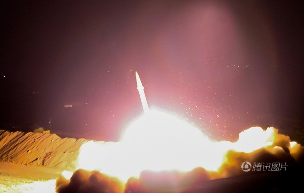 伊朗首次发射6枚导弹打击叙利亚恐怖分子