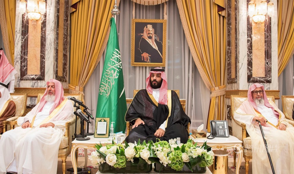 沙特王室成员向新王储宣誓效忠
