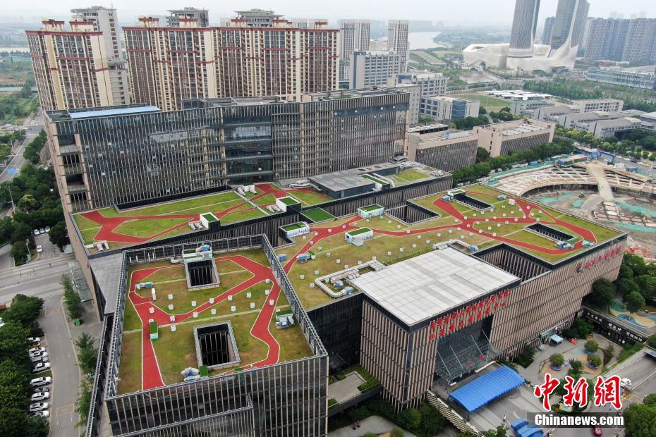 南京河西“空中花园”撑起新城绿色空间