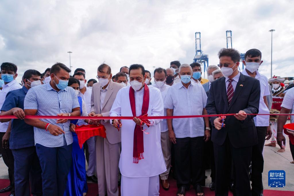 斯里兰卡总理考察中斯合营汉班托塔港综合项目